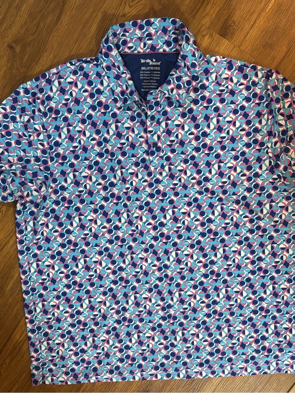 Birdie Bound XXL Performance Golf Polo